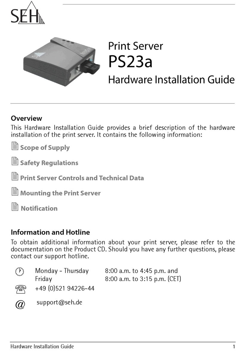 SEH PS23a installation guide