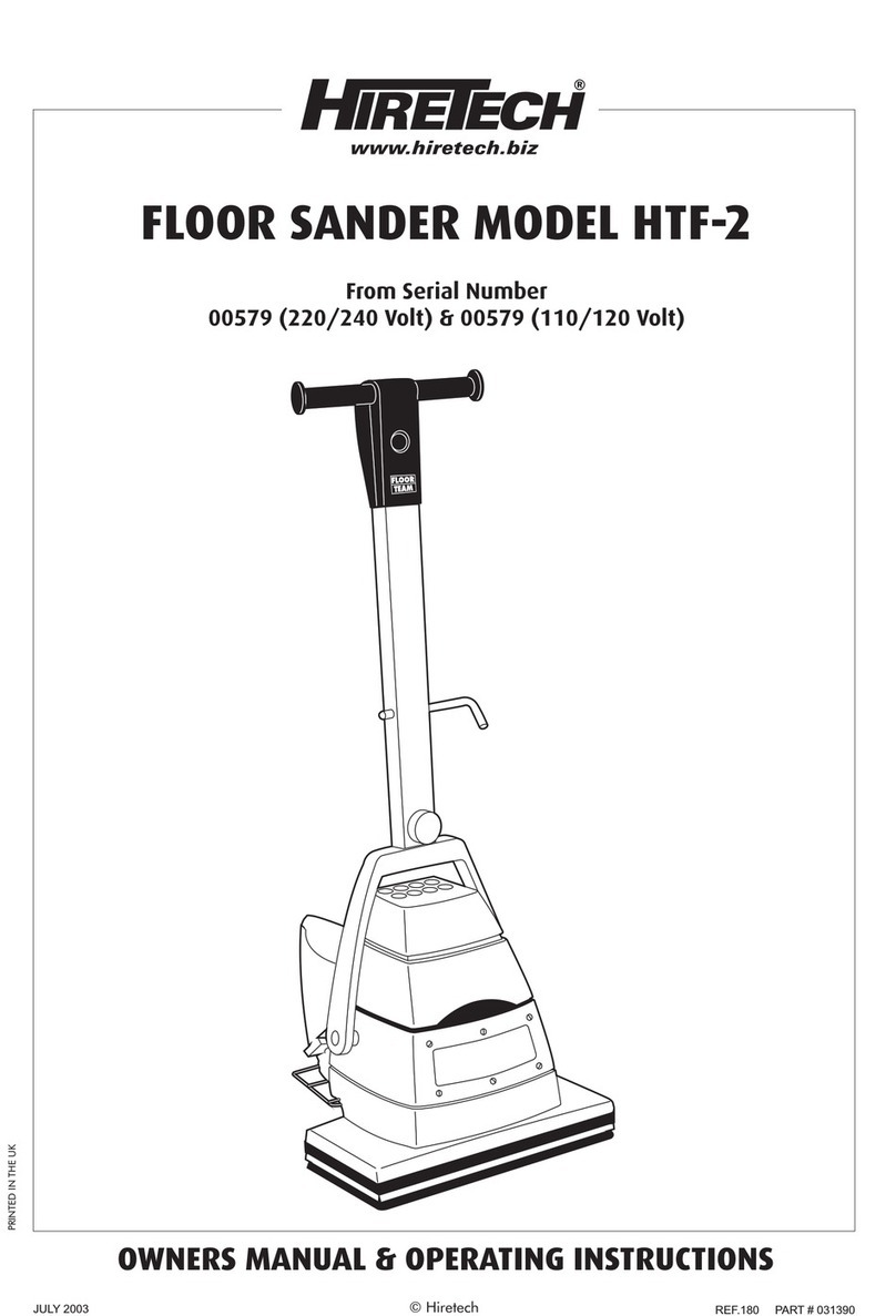 HireTech HTF-2 Owner's manual & operating instructions