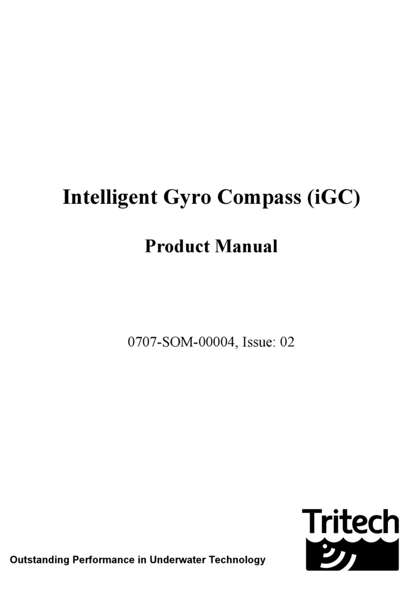 Tritech Intelligent Gyro Compass User manual