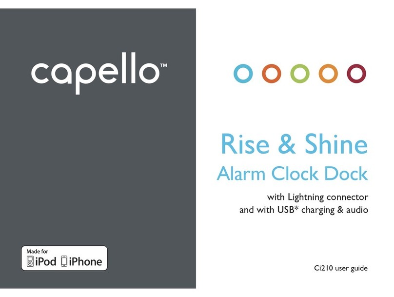 capello Rise & Shine User manual