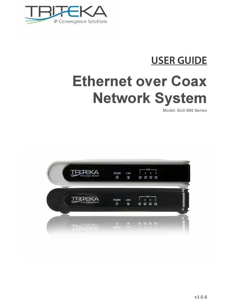 Triteka EoC-500 Series user guide
