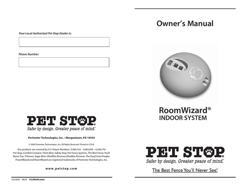 Pet Stop RoomWizard owner's manual
