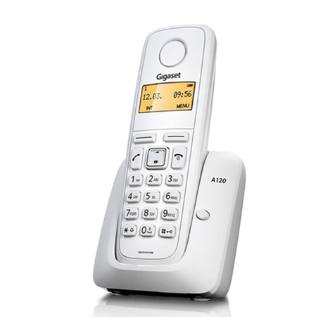 Gigaset A120 User manual