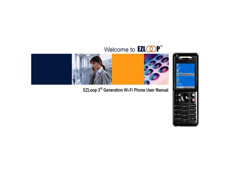 EZLoop Wi-Fi Phone User manual