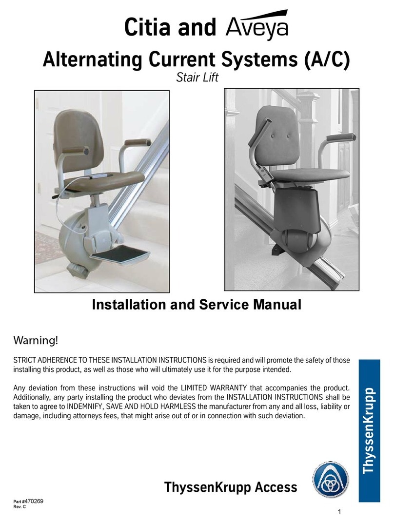 ThyssenKrupp Access Citia Installation and service manual