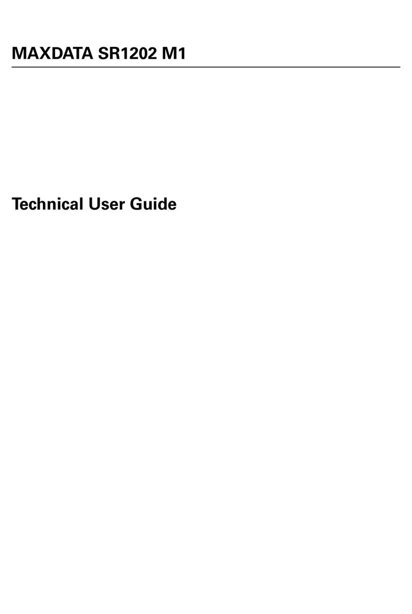 MAXDATA SR1202 M1 user guide