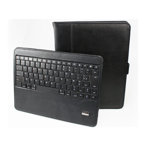 MRHANDSFREE Blue iCover Azerty User manual