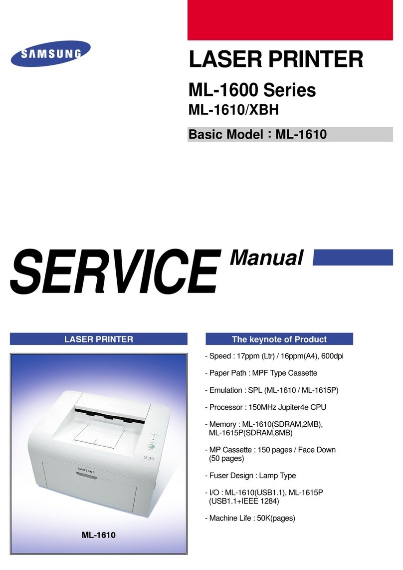 Samsung ML-1610XBH User manual