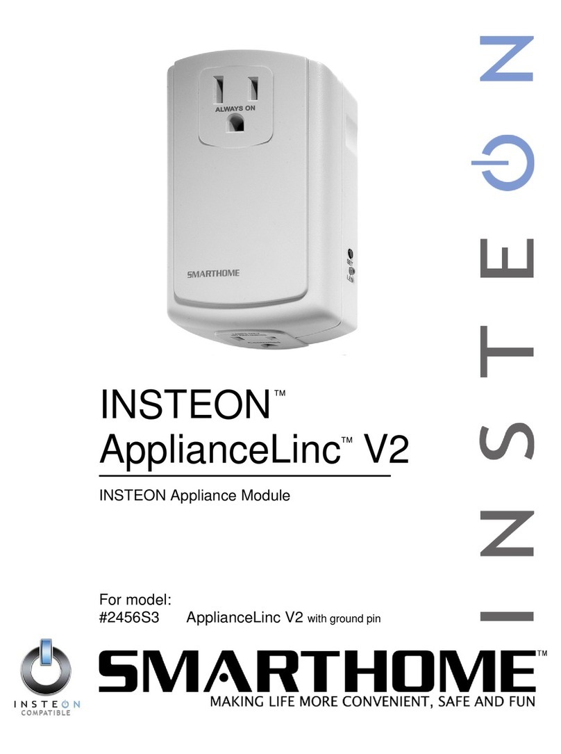 smart home ApplianceLinc V2 User manual