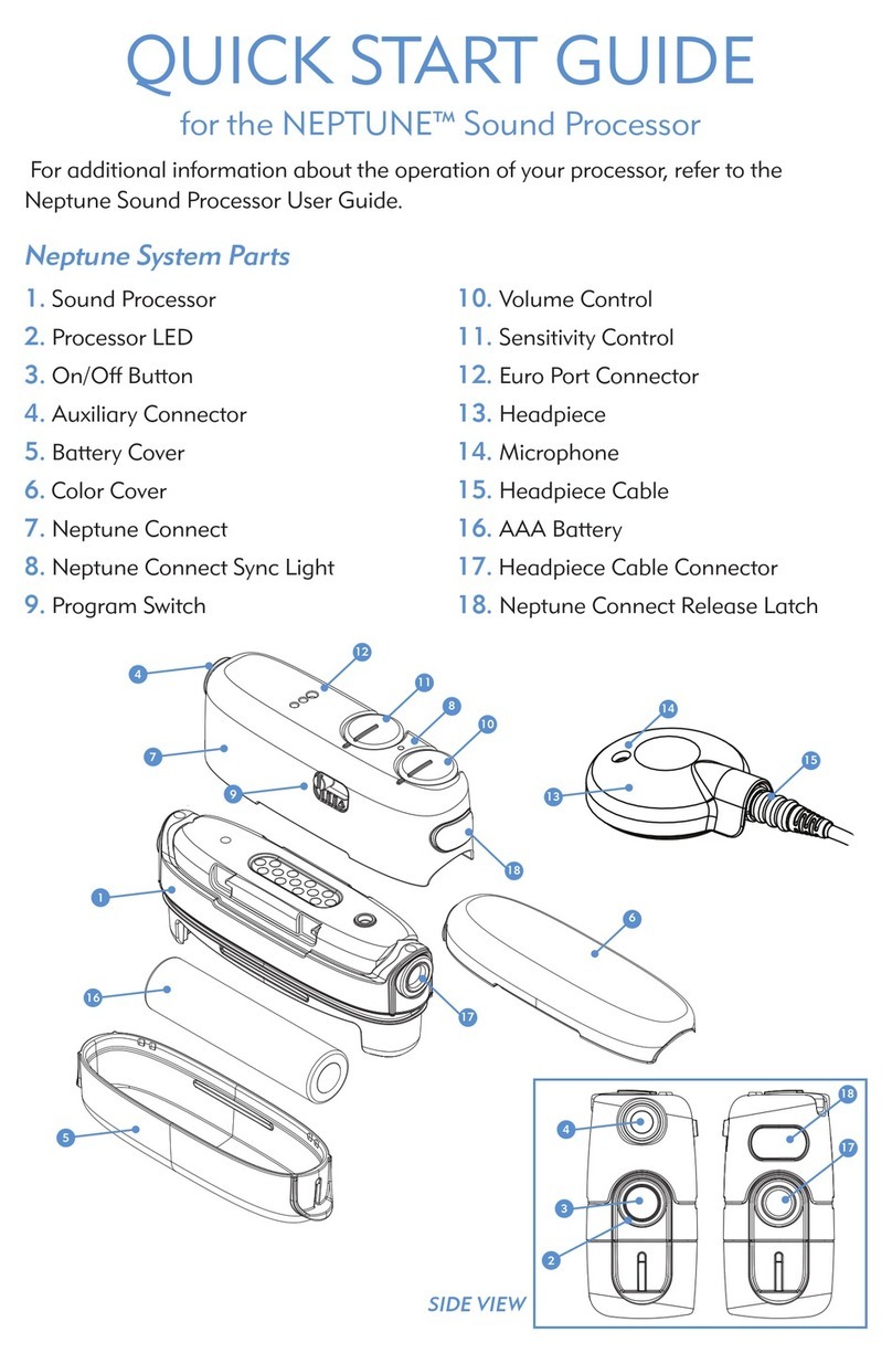 Advanced Bionics Neptune quick start guide