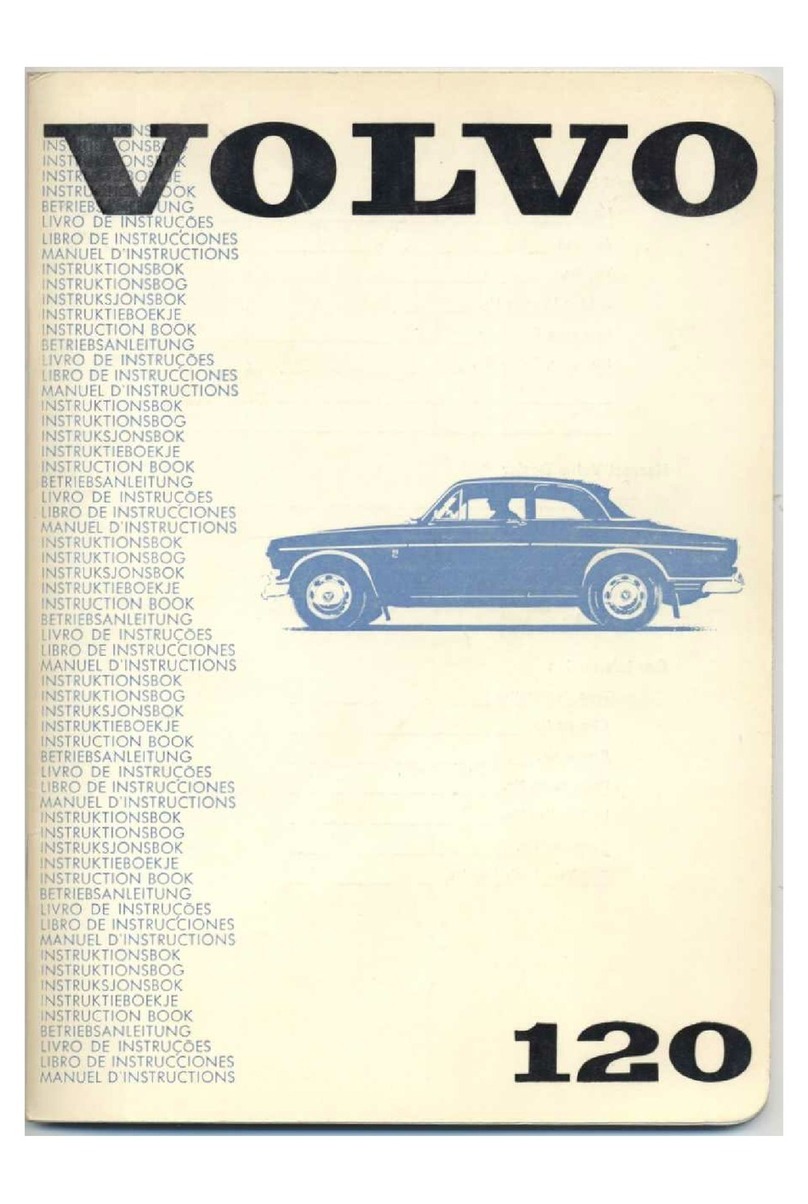 Volvo 120 OPERATING & SERVICE MANUAL
