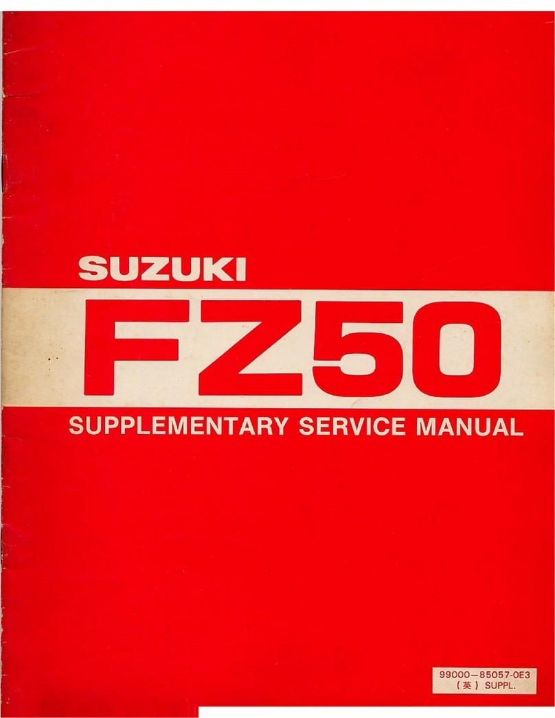 Suzuki FZ50 Service manual