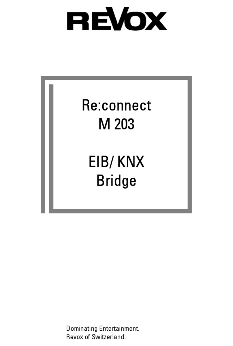Revox M 203 user manual