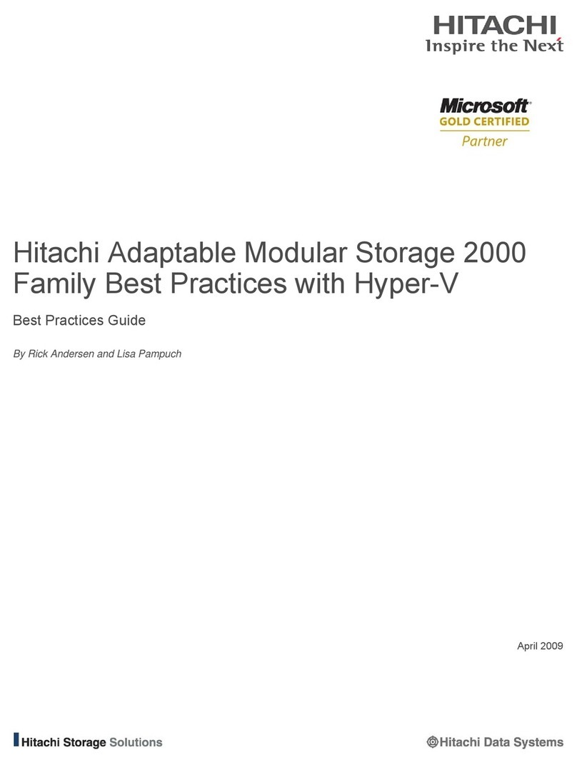 Hitachi Adaptable Modular Storage 2000 Best practices guide Hitachi Adaptable Modular Storage 2000 Best practices guide