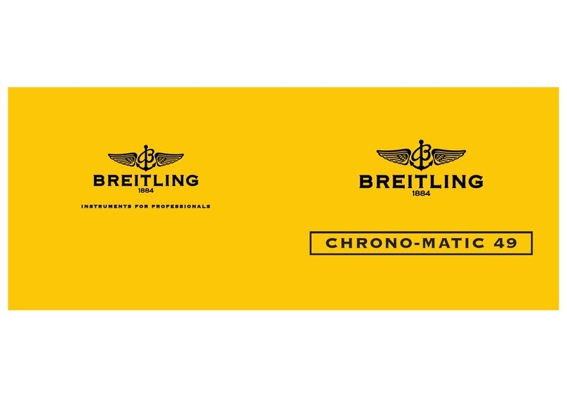 Breitling CHRONO-MATIC 49 User manual Breitling CHRONO-MATIC 49 User manual