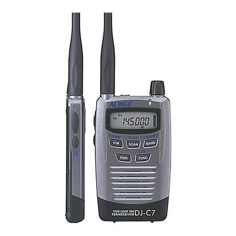 Alinco DJ - C7 T Service manual