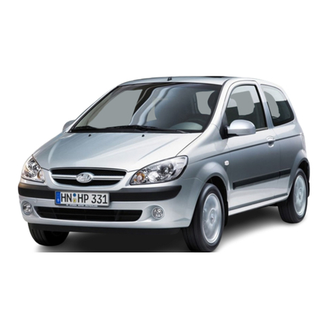 Hyundai Getz Quick reference guide
