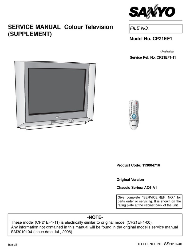 Sanyo CP21EF1 User manual
