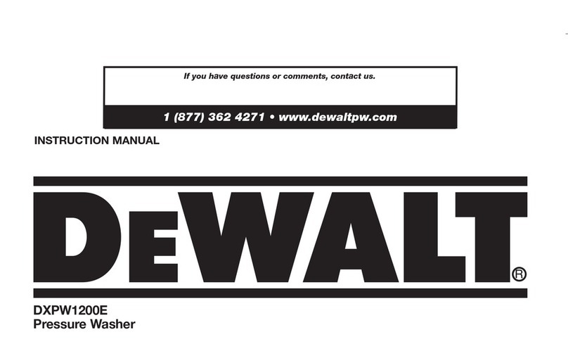 DeWalt DXPW1200E User manual DeWalt DXPW1200E User manual