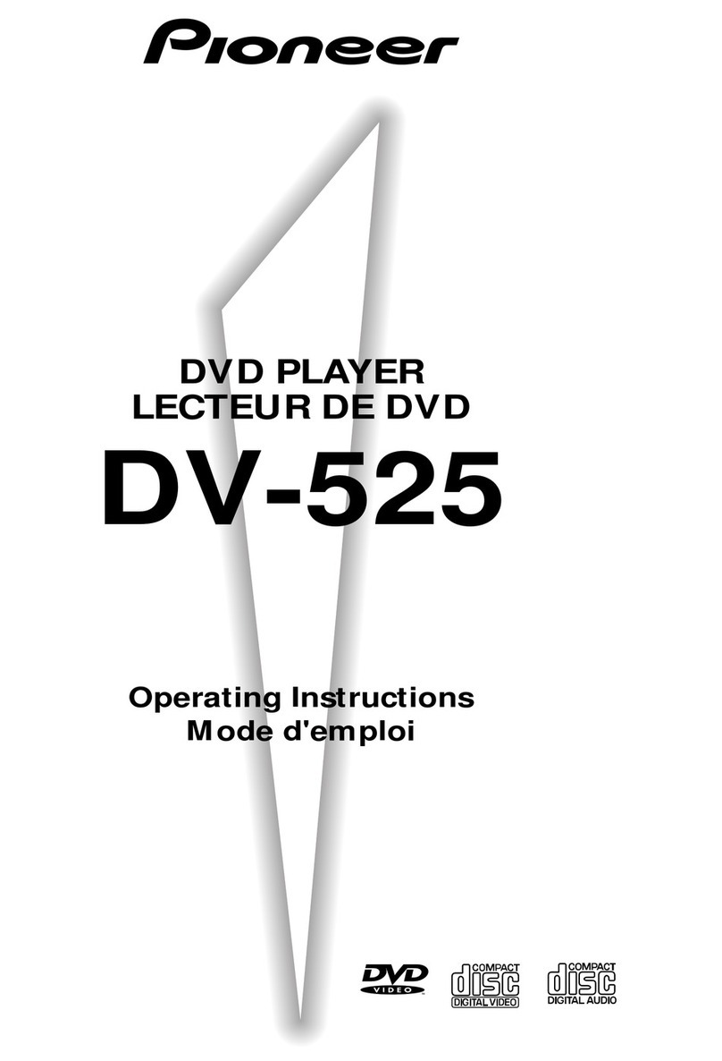 Pioneer DV-525 User manual