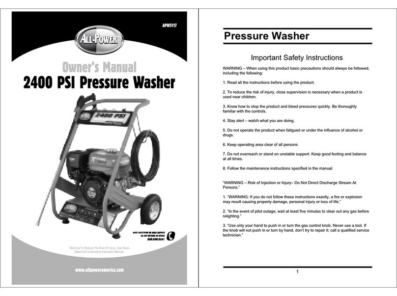 ALLPOWER apw5117 owner's manual