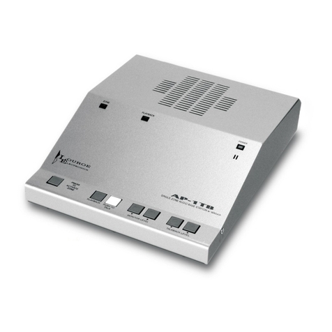 Louroe Electronics AP-1TB Installation and operating instructions