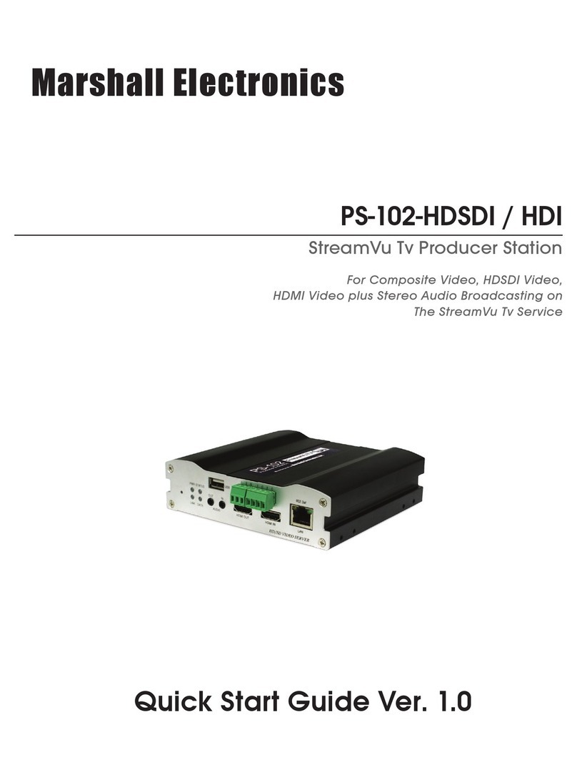 Marshall Electronics PS-102-HDSDI / HDI user guide