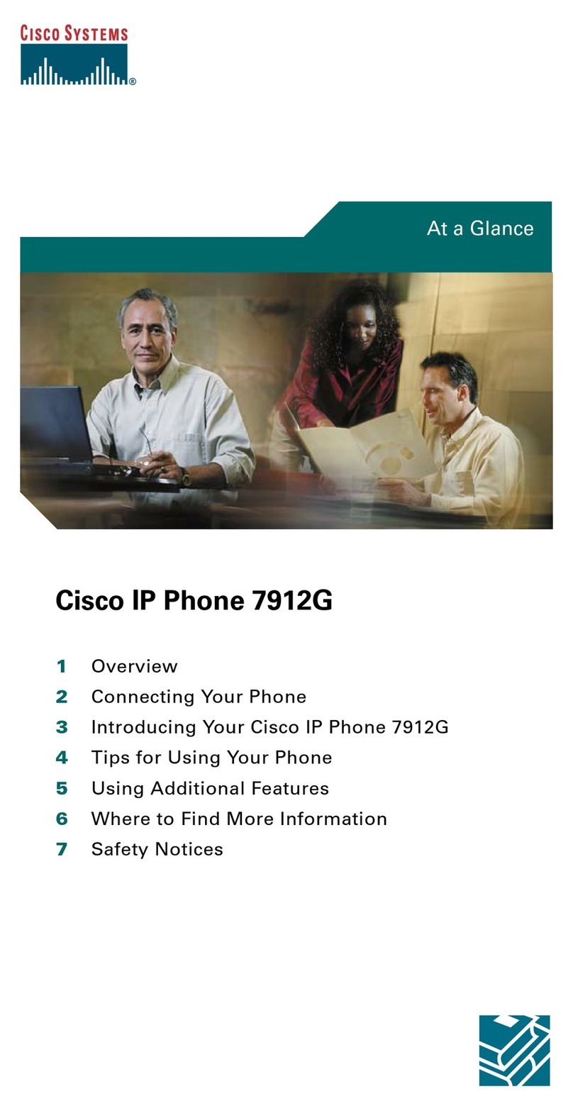 Cisco Unified 7912G User manual