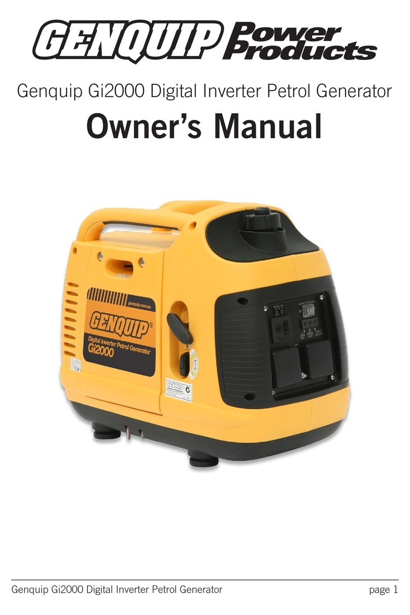 Genquip Gi2000 owner's manual