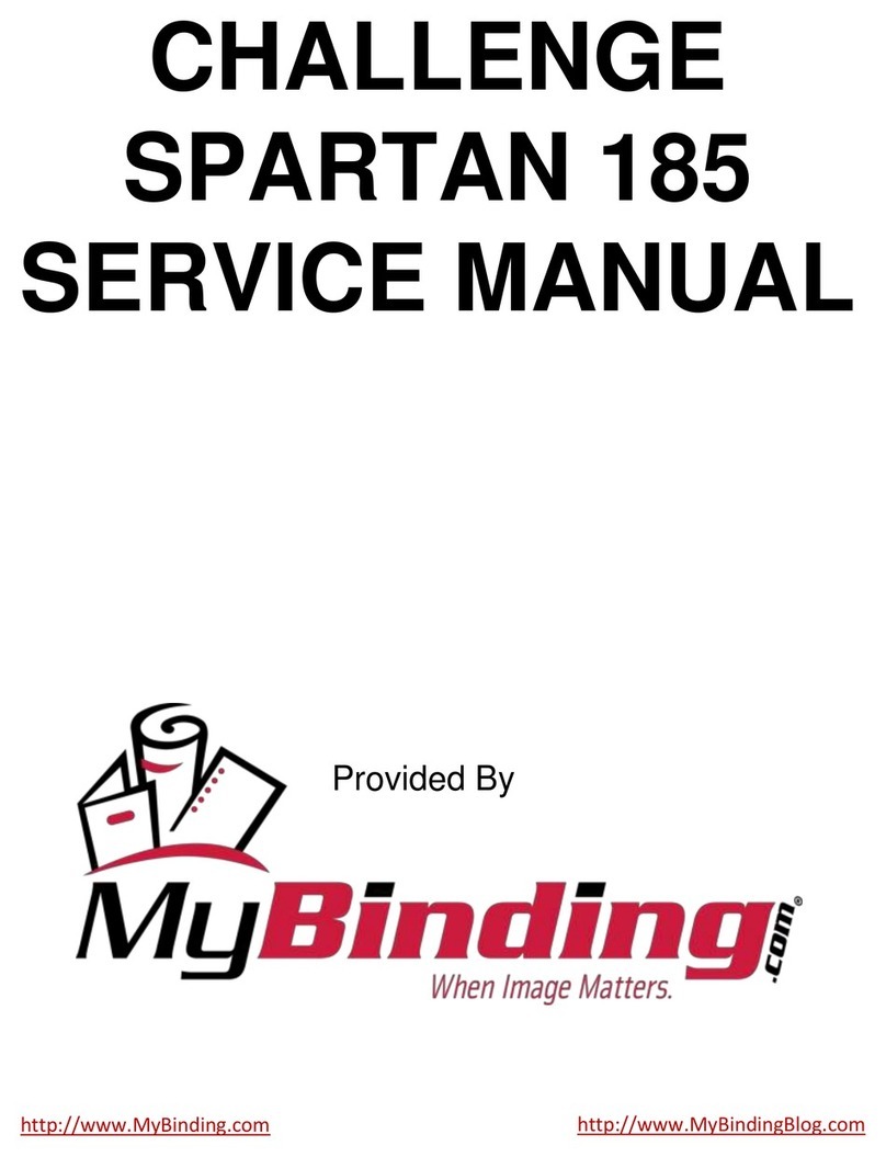 Challenge SPARTAN 185 Service manual