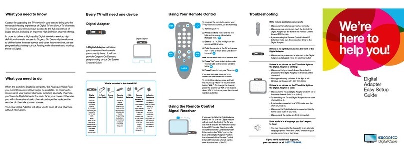cogeco Digital Adapter Setup guide cogeco Digital Adapter Setup guide