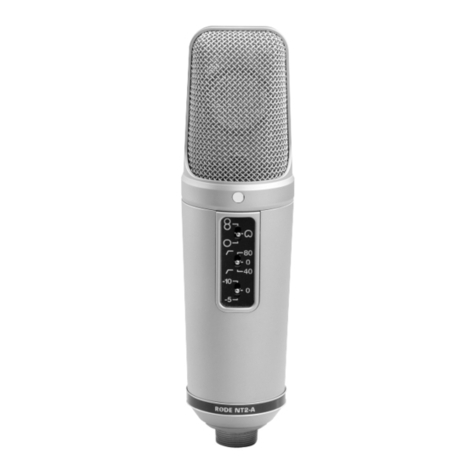 RODE Microphones NT2-A instruction manual