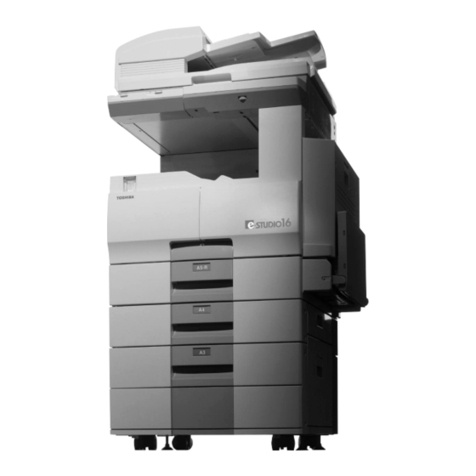 Toshiba e-studio 16 User manual