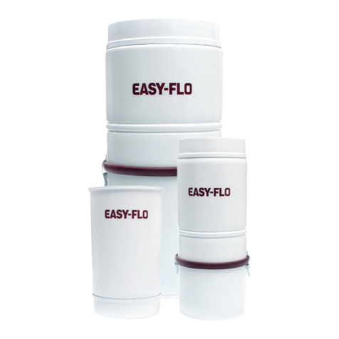 Easy-Flo Built-in Vacuums user guide