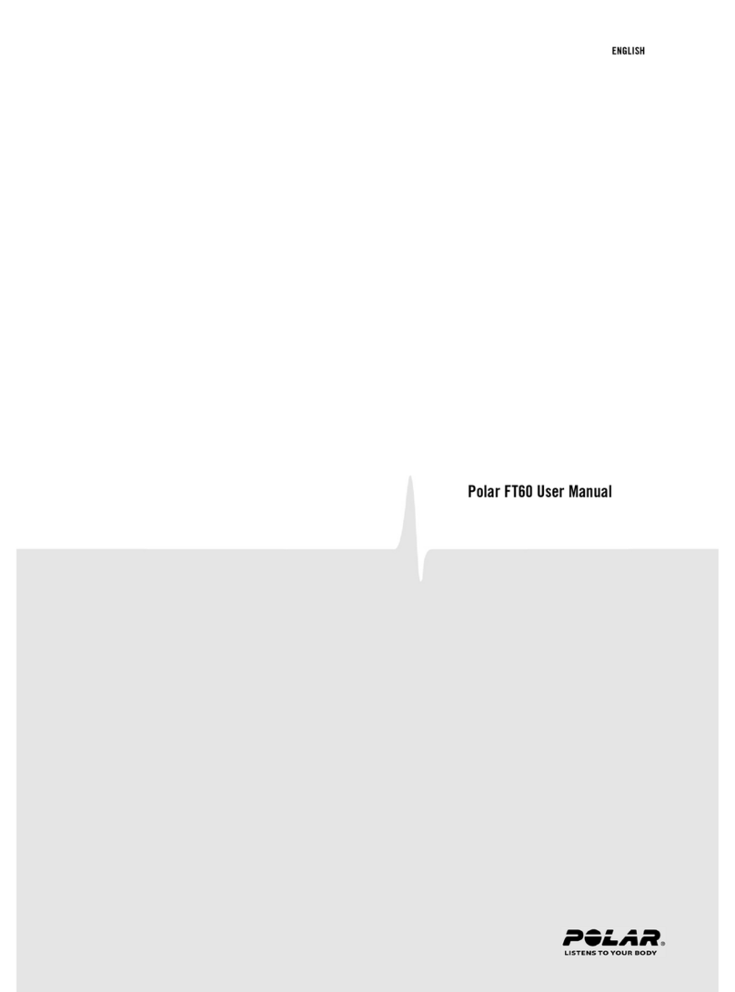 Polar Electro FT60 User manual