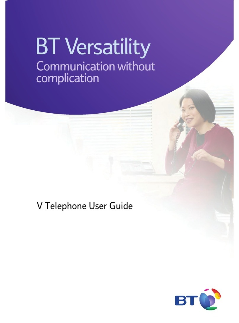 BT V Telephone user guide