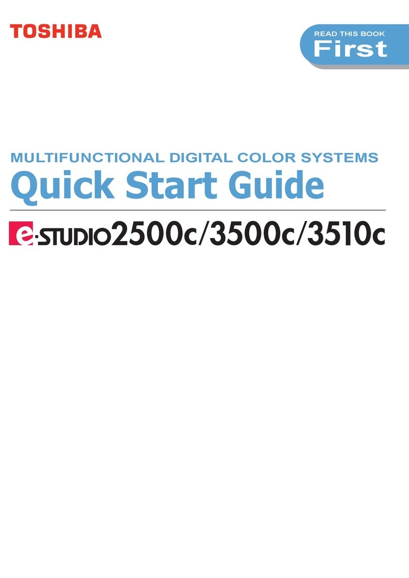 Toshiba E-STUDIO 2500C quick start guide