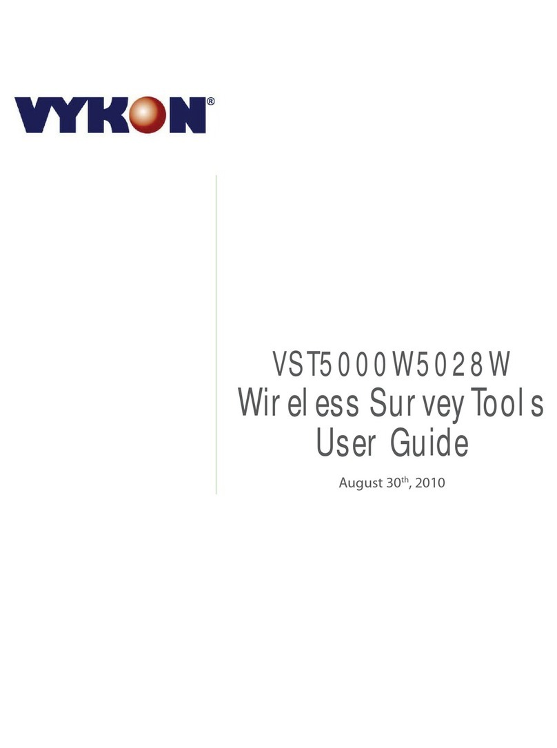 Vykon VST5000W5028W User manual