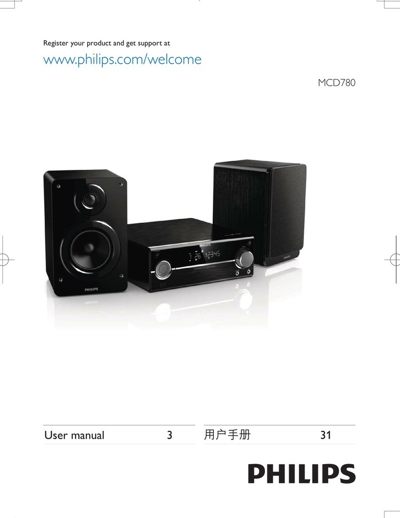 Philips MCD780 user manual