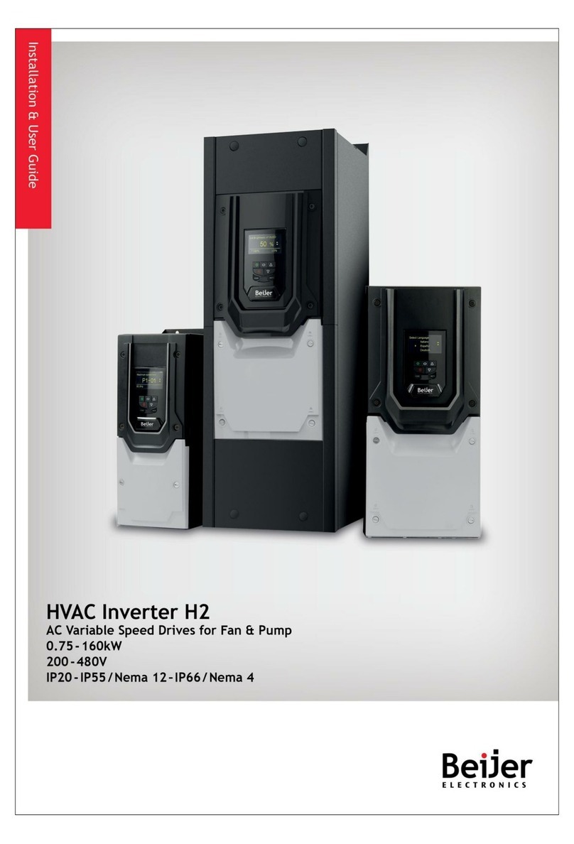 BeiJer HVAC H2 Installation & user guide