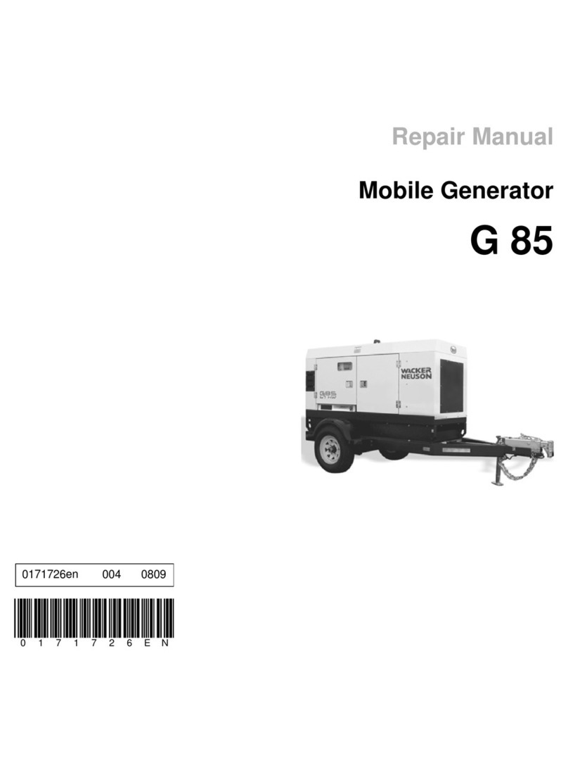 Wacker Neuson G 85 Repair manual