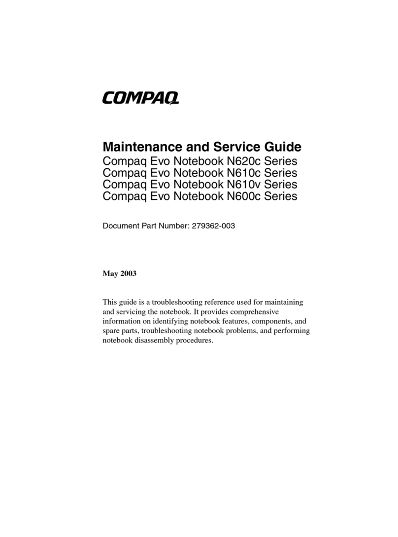 Compaq Evo N620c Manual