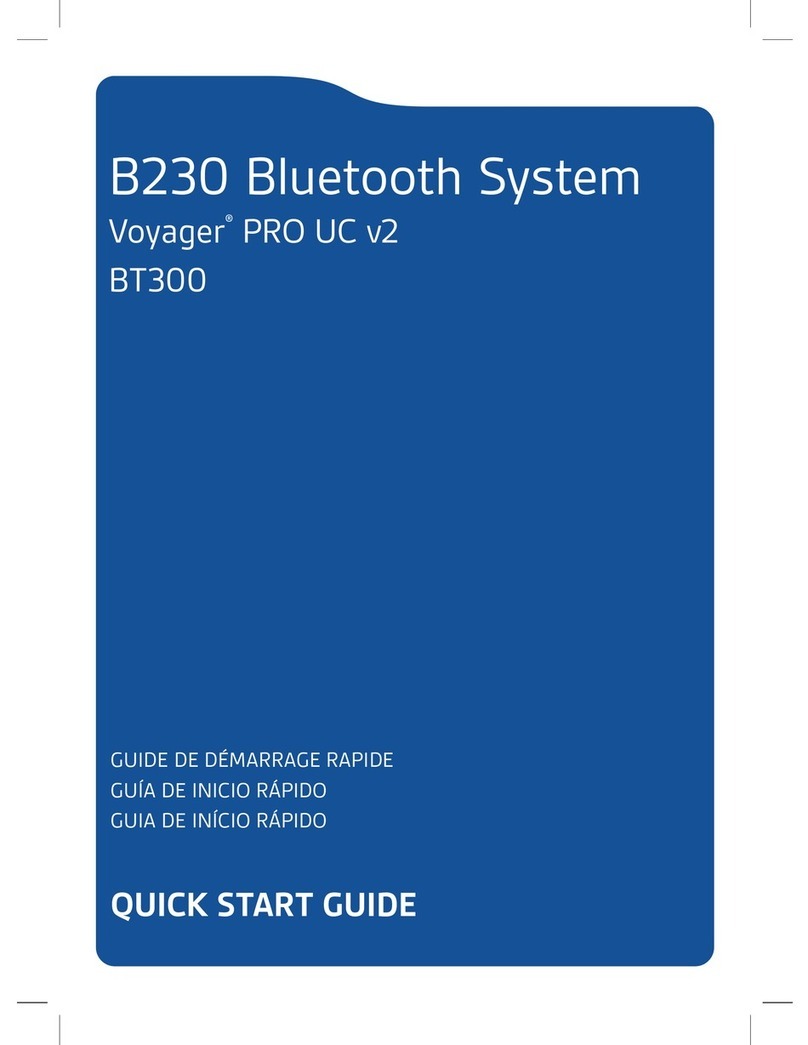 Plantronics BT300 quick start guide