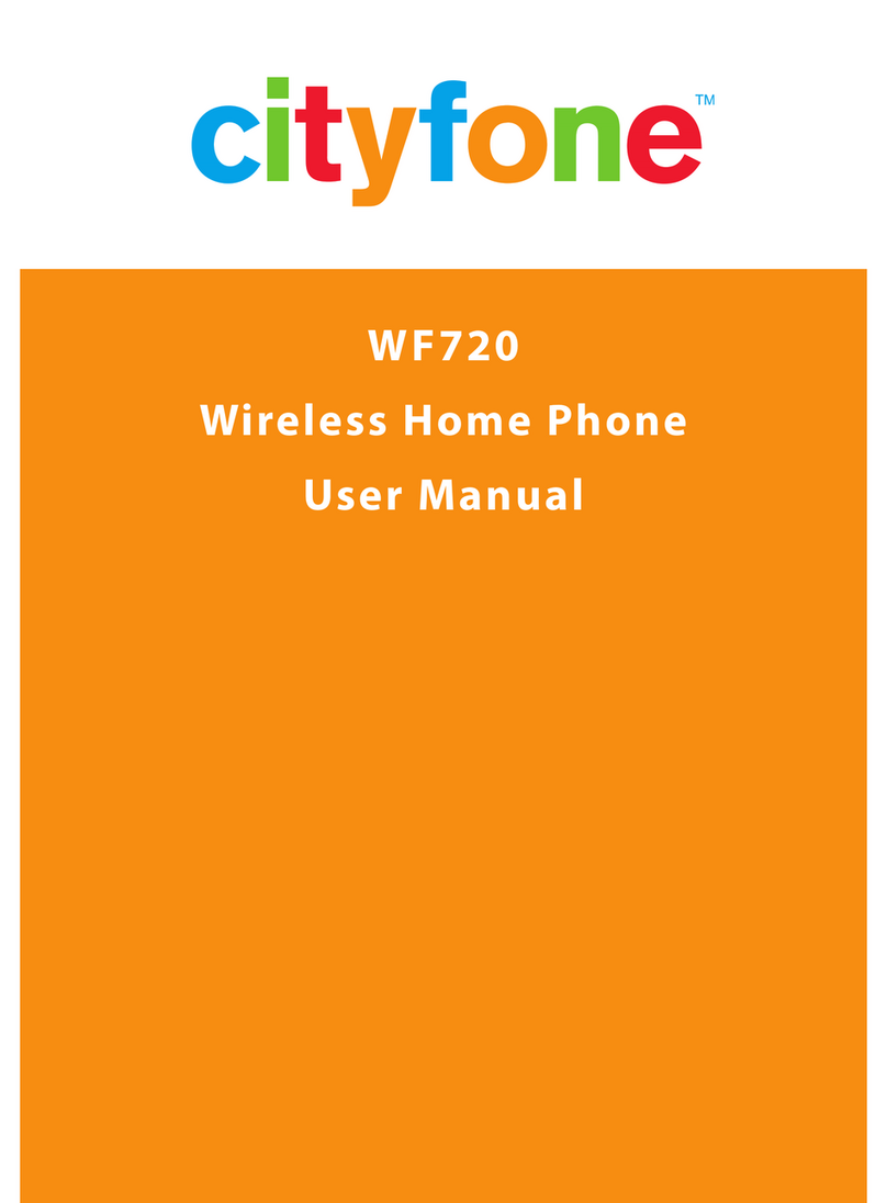 CityFone WF720 user manual
