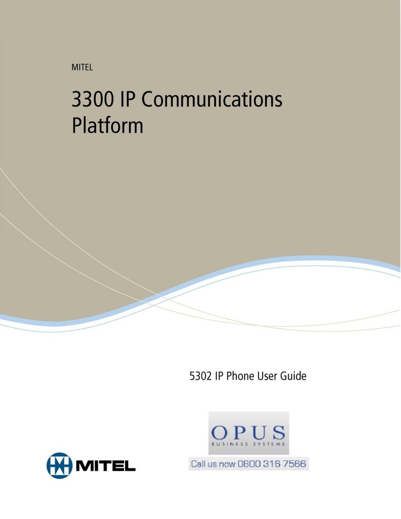 Mitel 5302 ip User manual