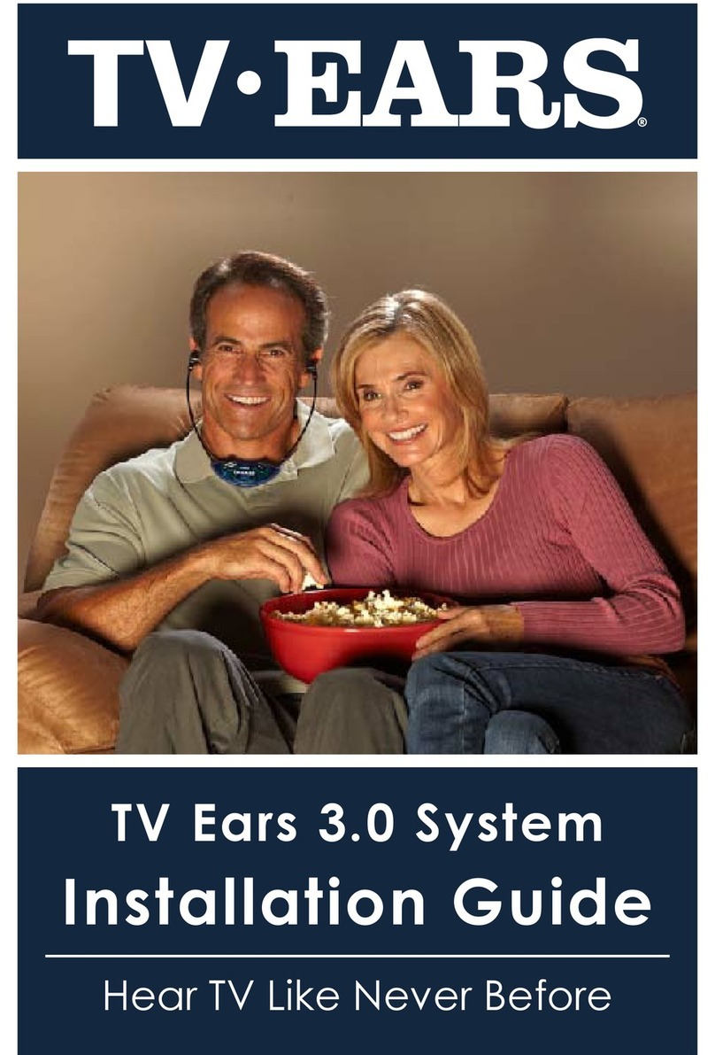 TV Ears 3.0 System installation guide