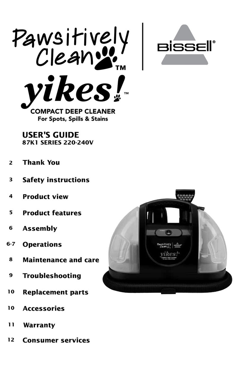 Bissell 87K1 Series user guide