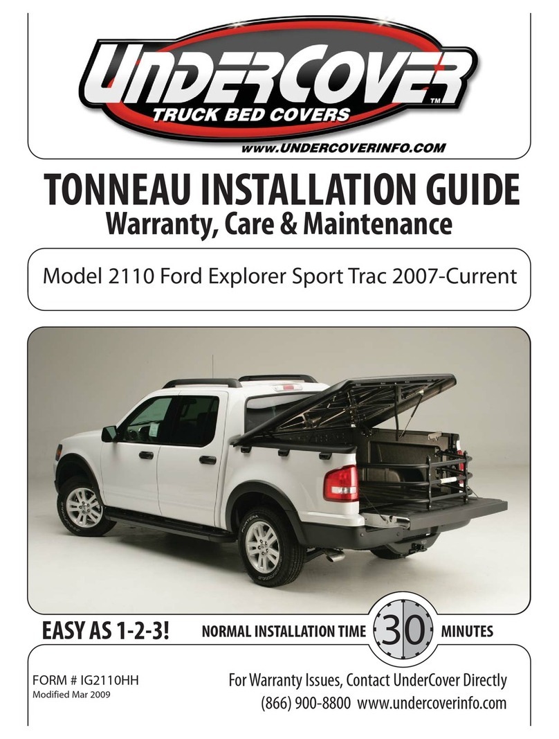 UnderCover 2110 installation guide
