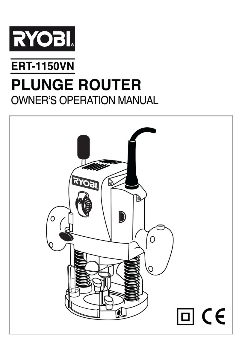 Ryobi ERT-1150VN User manual