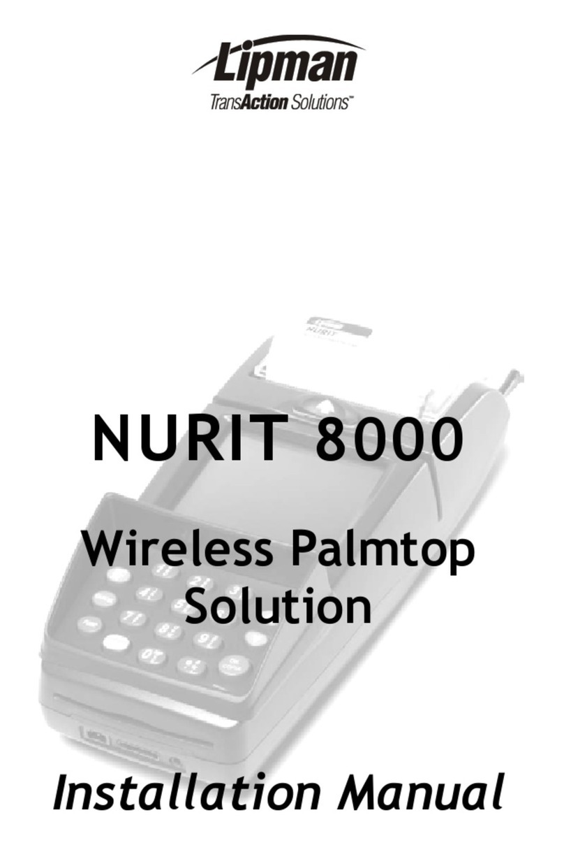 Lipman NURIT 8000 installation manual